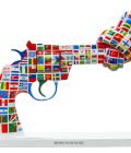 Carl Fredrik Reuterswärd: One World for Non-Violence