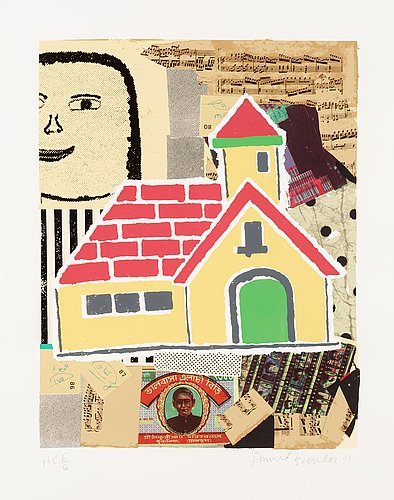 Donald Baechler: Yellow House