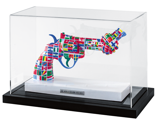 Carl Fredrik Reuterswärd: One World for Non-Violence