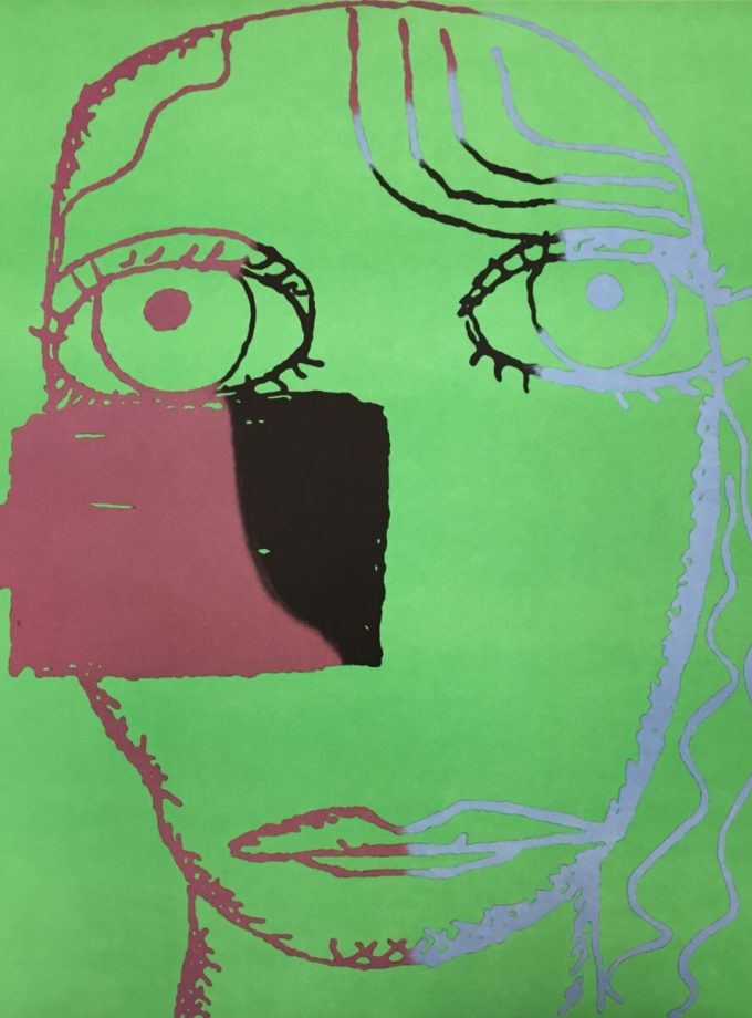 Bjarne Melgaard: Green Face