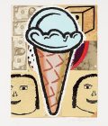 Donald Baechler: Ice Cream Cone