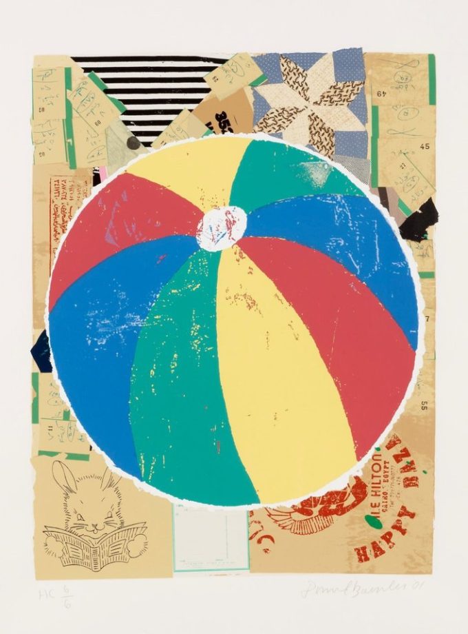 Donald Baechler: Beachball