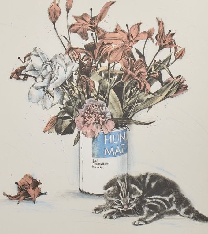 Lasse Åberg: Katt och hundmat