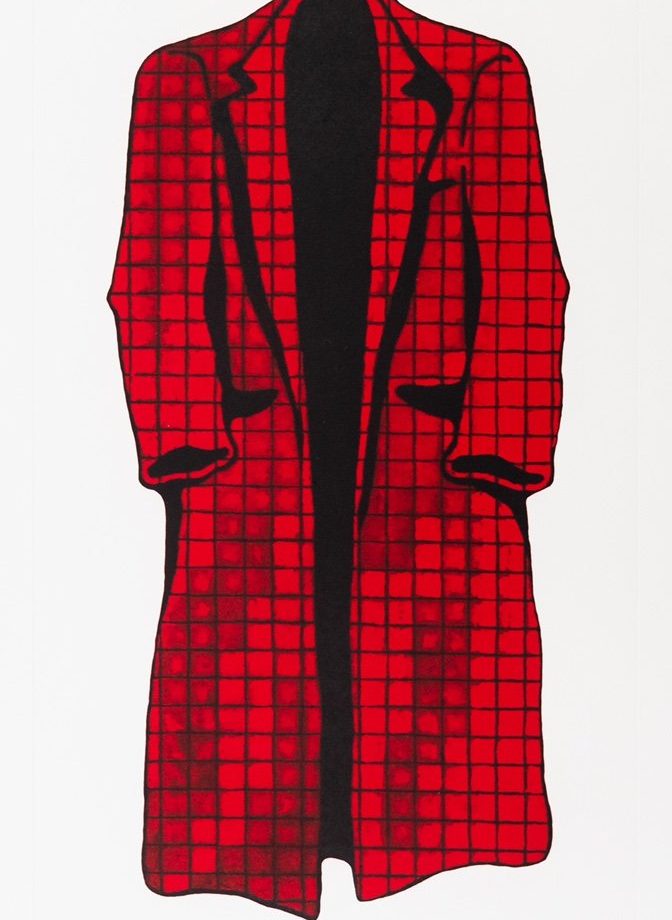 Jan Håfström: The invisible man (Red)