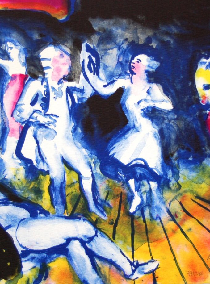 Peter Dahl: Minnesbild från Fredmans epistlar