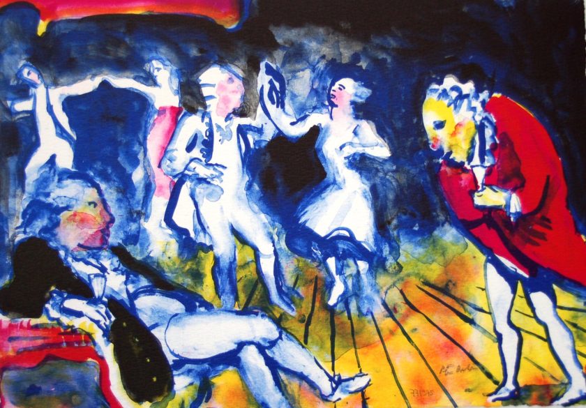 Peter Dahl: Minnesbild från Fredmans epistlar