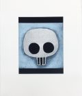 Jan Håfström: Skull (Blue)