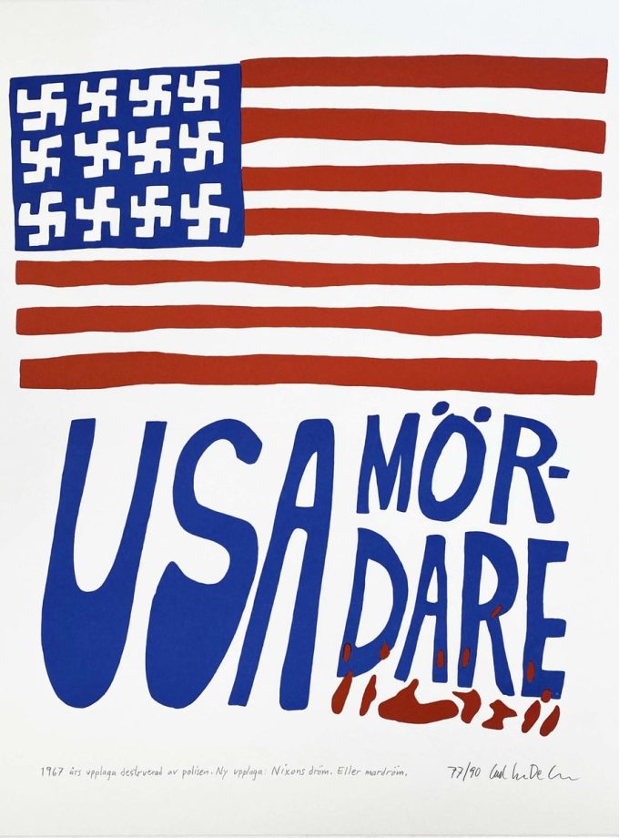 Carl Johan De Geer: USA Mördare