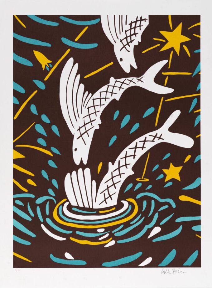 Carl Johan De Geer: Flygfiskar