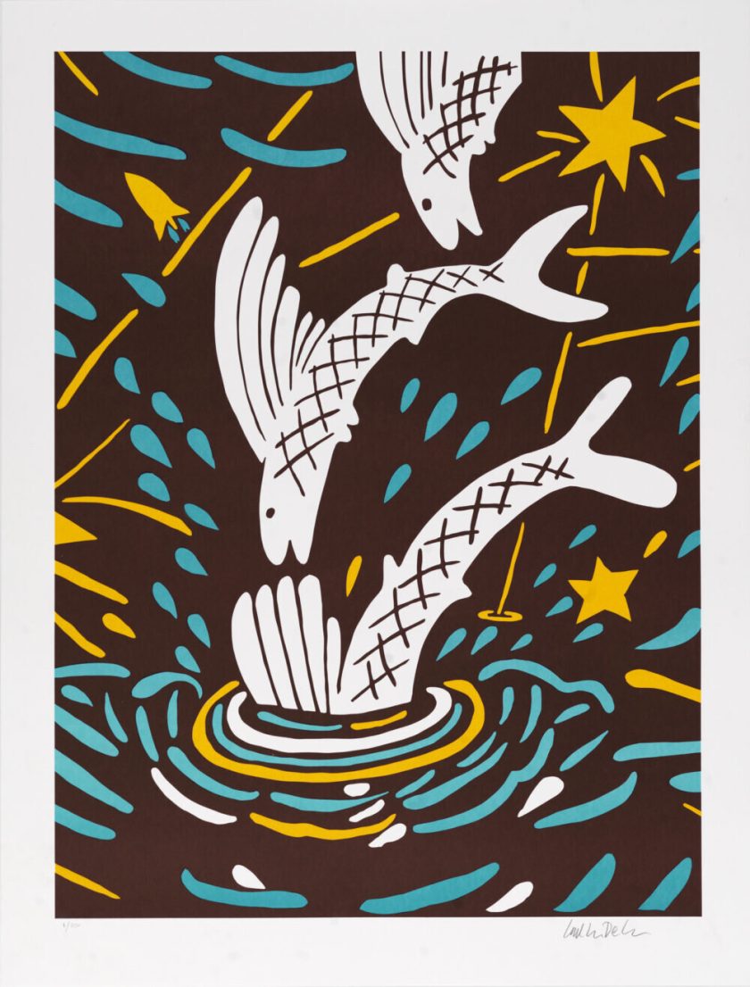 Carl Johan De Geer: Flygfiskar