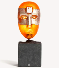 Bertil Vallien: Head First Orange
