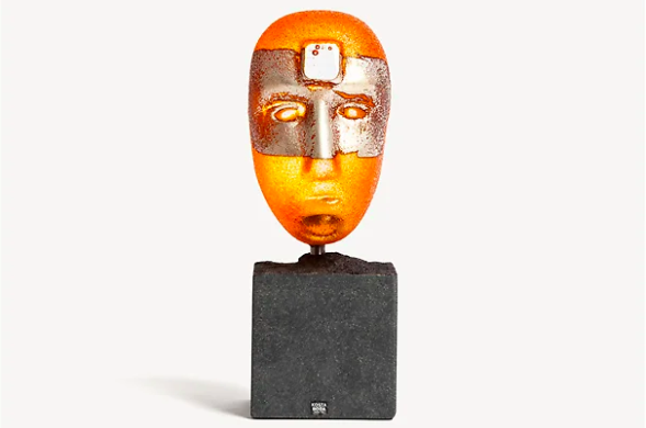 Bertil Vallien: Head First Orange