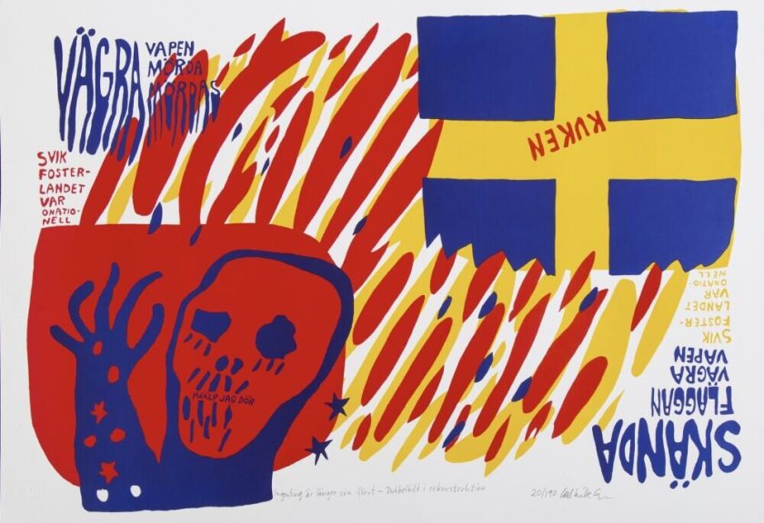Carl Johan De Geer: Vägra Vapen/Skända Flaggan